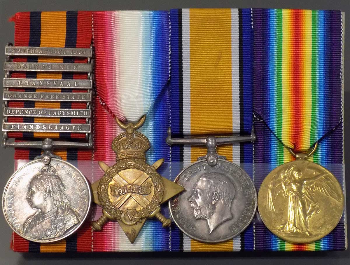 Four medals
