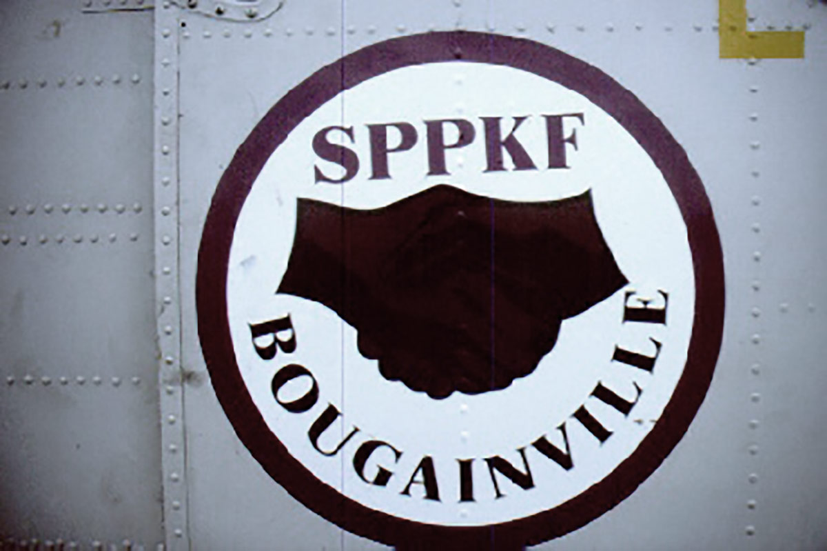 SPPKF Bougainville sign