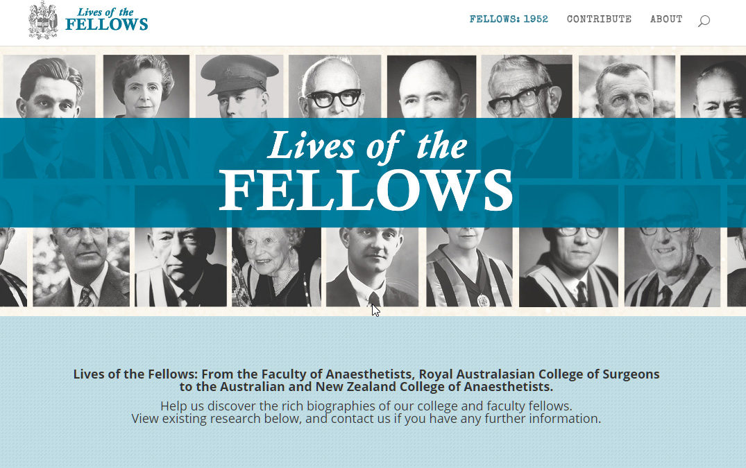 Lives of the Fellows